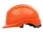 Preview: Nitras Head Protect 9500 Schutzhelm mit Größenregulierung und Kinnriemen, orange